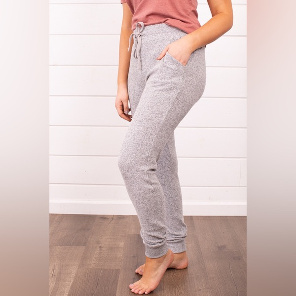 Z Supply Heather Gray Jogger Sweatpants